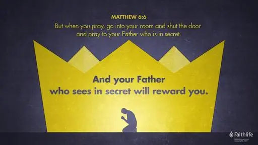 Matthew 6:1-6, 16-21