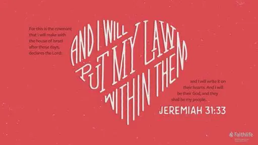 Jeremiah 31:31-34