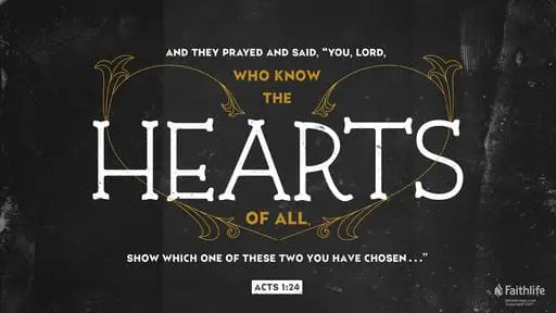 Acts 1:15-17;21-26