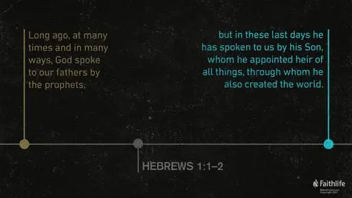 Hebrews 1:1-4, 2:5-12