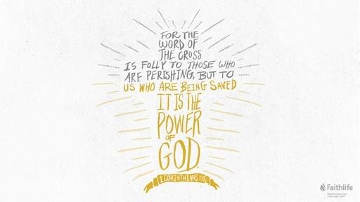 1 Corinthians 1:18-31