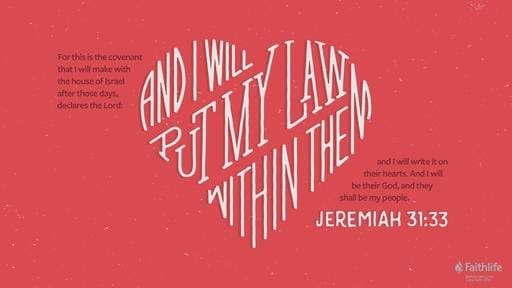 Jeremiah 31:31-34