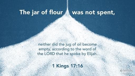 1 Kings 17:8-16