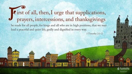 1 Timothy 2:1-7