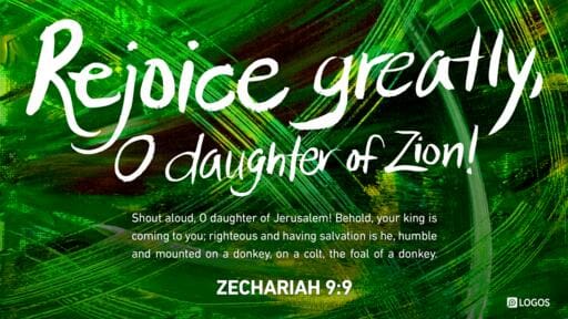 Zechariah 9:9-12