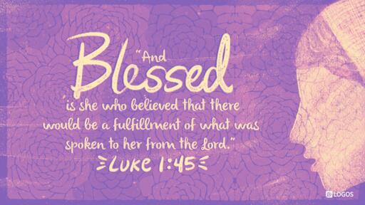 Luke 1:39-45, (46-55)