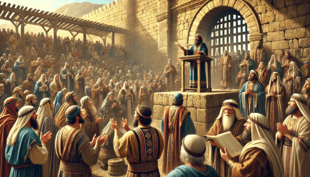 Nehemiah 8:1-3, 5-6, 8-10