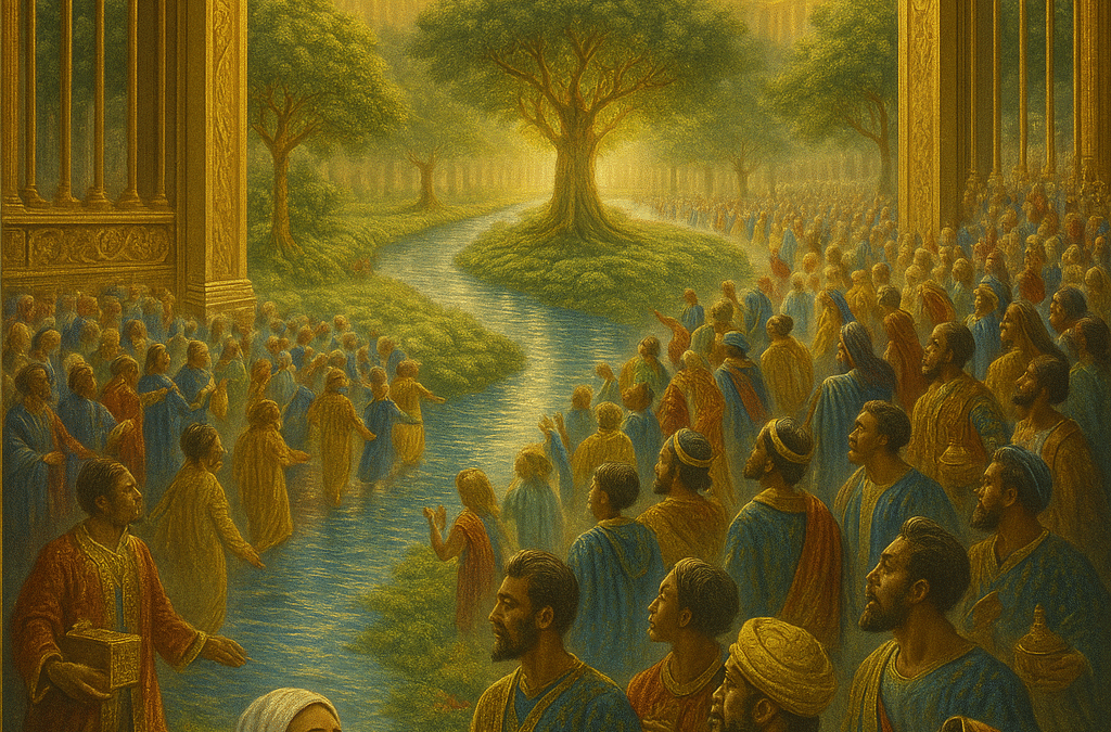 Revelation 21:10, 22-22:5